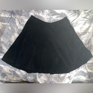 Black Flare Skirt